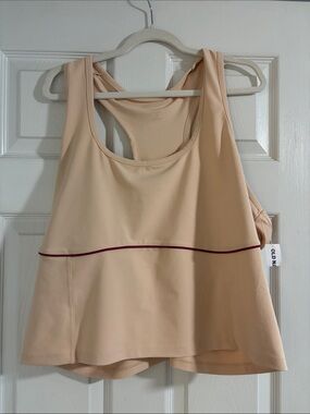 Old Navy Active Light Peach PowerSoft Racerback Tank